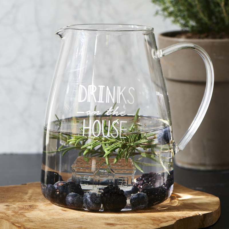 DRINKS ON THE HOUSE JUG