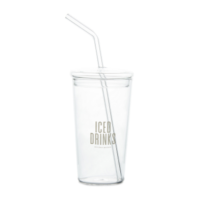 ICED DRINKS TO GO GLASS